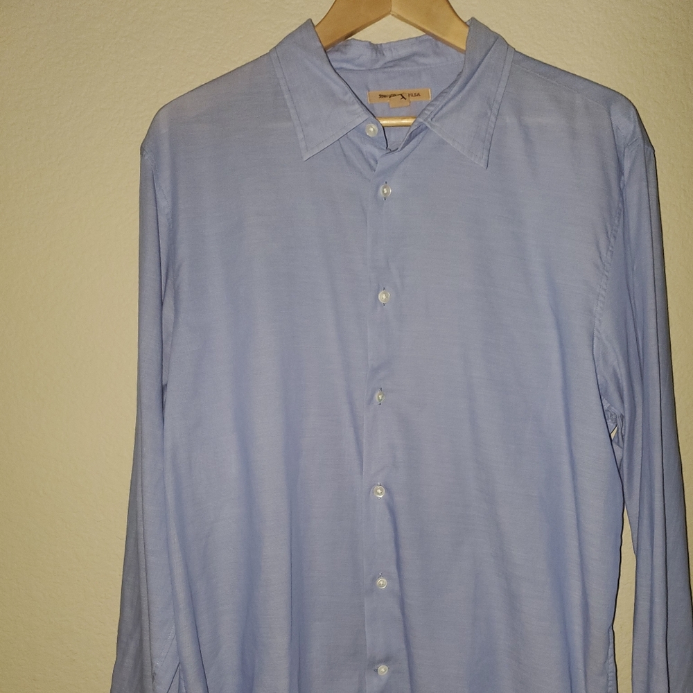 John Varvatos mens button down dress shirt. XXL